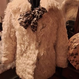 Vintage Mongolian Lamb Jacket